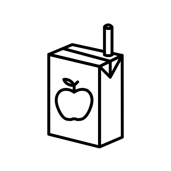 Colorable Juice Box Birthday Juice Box Coloring Page | Free Birthday Printable